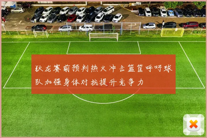 狄龙赛前预判热火冲击篮筐呼吁球队加强身体对抗提升竞争力